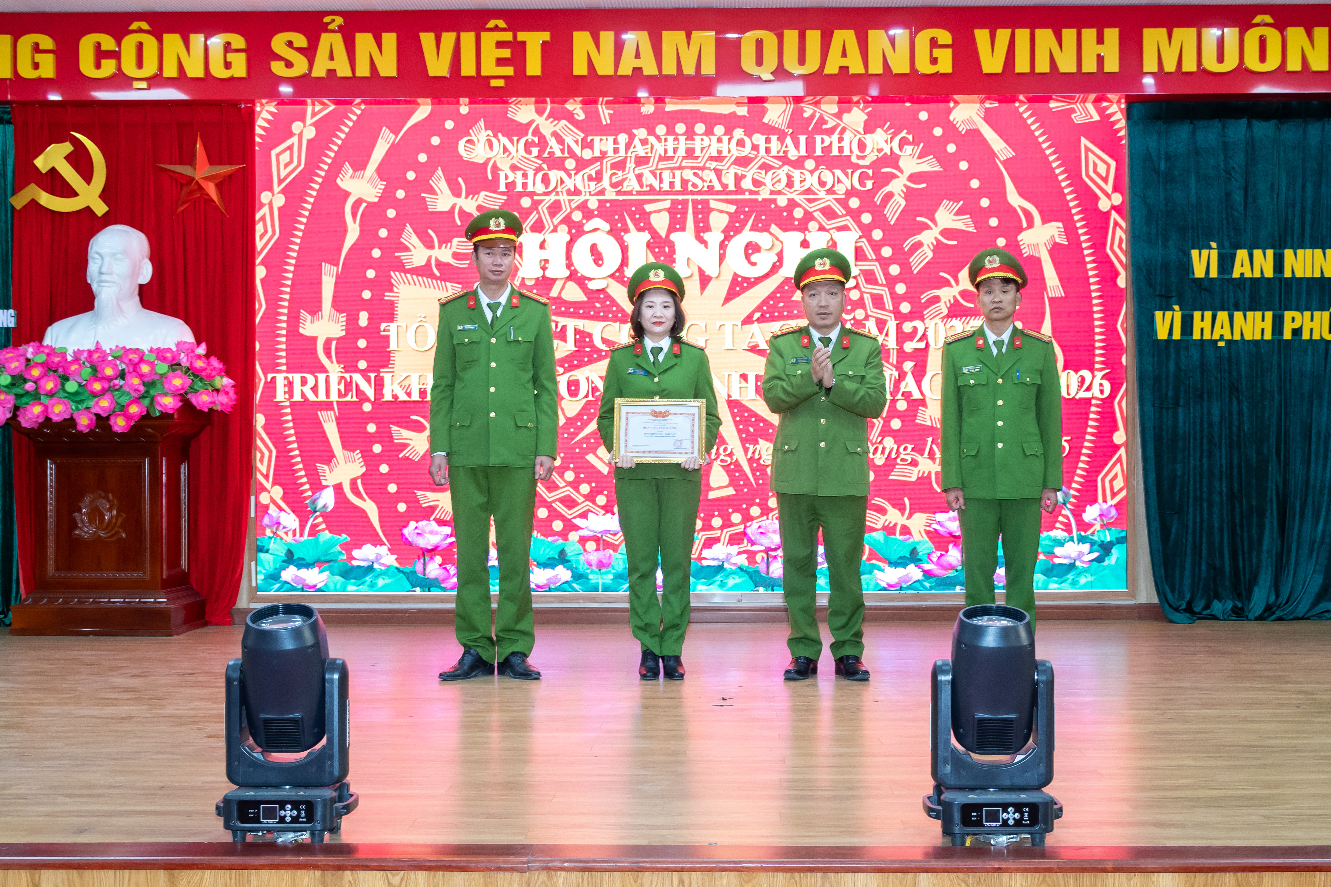 Phòng Cảnh sát cơ động triển khai chương trình công tác năm 2026